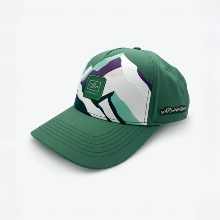 Trucker verte illustrée